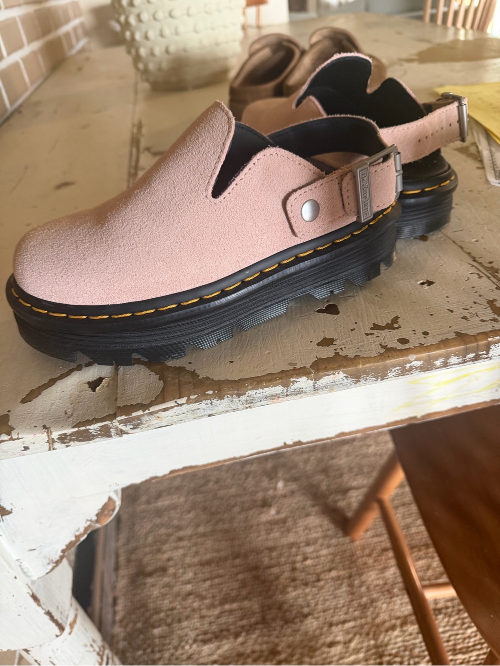 Dr martens slingback clog mules